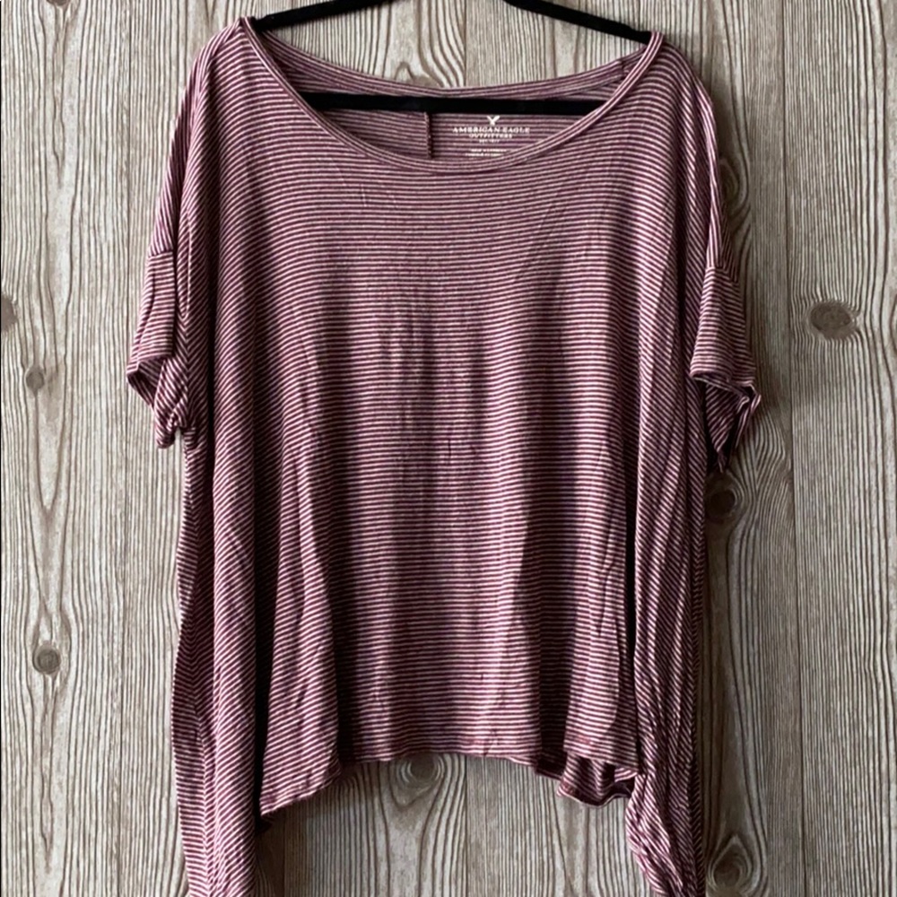Short sleeve oversized tee
